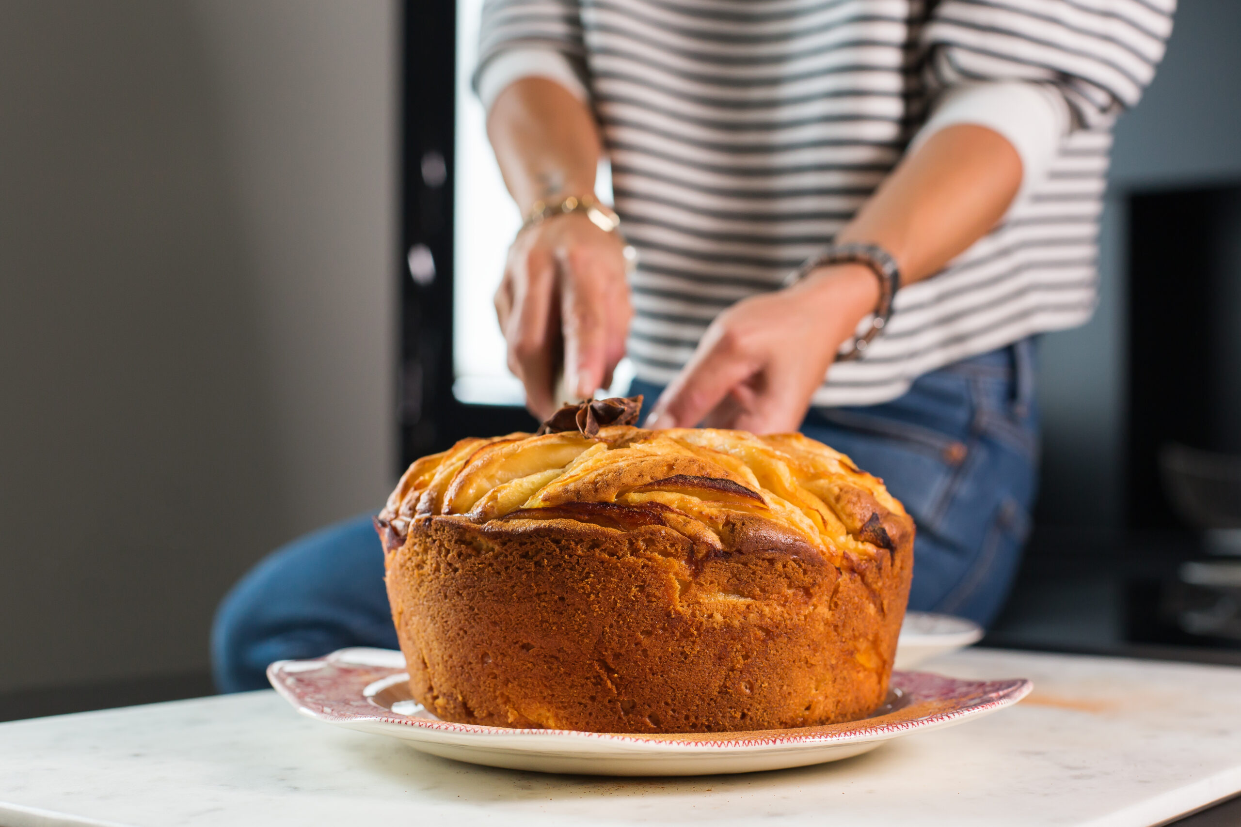 Un Gâteau Aux Pommes Pour Réinventer Votre Façon de Maigrir