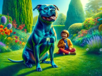 Découvrez le Staffy bleu : un compagnon au pelage unique et au caractère remarquable
