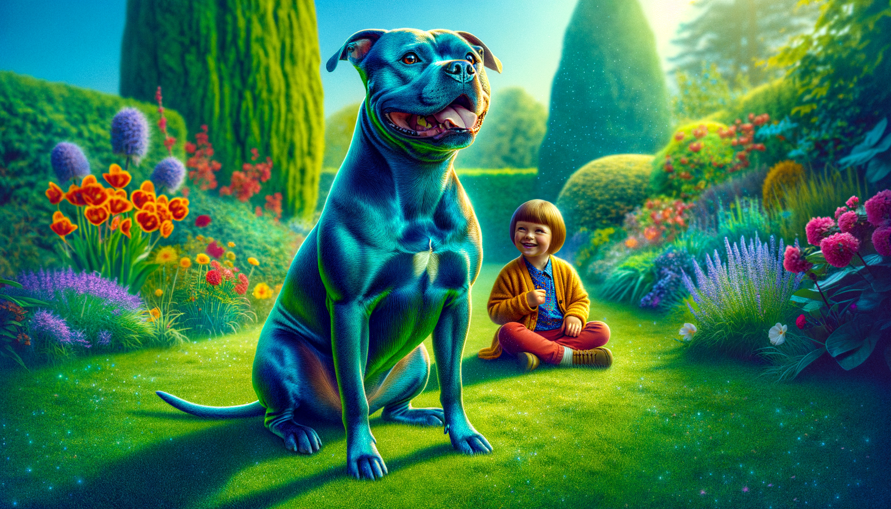 Découvrez le Staffy bleu : un compagnon au pelage unique et au caractère remarquable